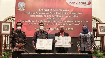Bank Jatim Siap Bantu Dinas Pendidikan Provinsi Salurkan Dana BOS
