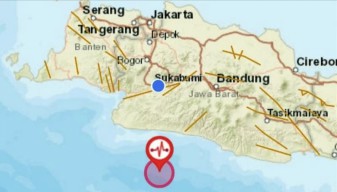 BMKG catat gempa 5,5 M dirasakan di Sukabumi hingga Jakarta