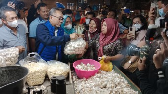 Kunjungan Menteri Perdagangan ke Pasar Keputran Surabaya