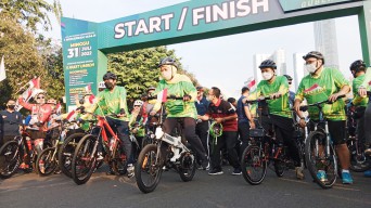 Warga Jatim Antusias Gowes Peringatan 1 Muharram 1444 H