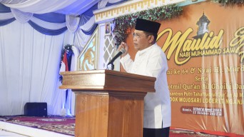 Kadis Hudiyono Hadiri Maulid Nabi Muhammad SAW di Ponpes Al Mardliyyah