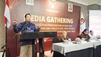 KPU Jatim Sampaikan Rancangan Penataan Dapil DPRD dan Pencalonan DPD