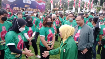 Gubernur Khofifah Bakar Semangat Para Atlet Kejar Prestasi