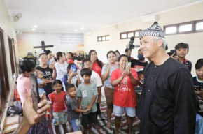 Ganjar Apresiasi Kementerian PUPR yang Bantu Tangani Banjir Kudus