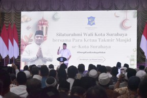 Wali Kota Eri Cahyadi Ajak Takmir Masjid se Surabaya Urus IMB Tempat Ibadah hingga Jadi UPZ