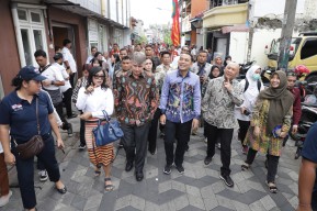 Wali Kota Eri Cahyadi Kembangkan Industri Kreatif Dolly dan Bikin Wisata Olah Raga