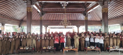 1.124 Patriot Merah Putih mengabdi Di Kabupaten Mojokerto
