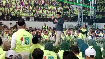 Ketua Umum PKB, Muhaimin Iskandar, Serukan Caleg Menangkan Amin di Jawa Timur