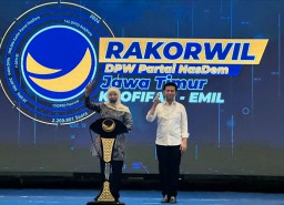 DPW NasDem Jatim Gelar Rakorwil, Tekankan Dukungan Penuh untuk Pemenangan Khofifah-Emil