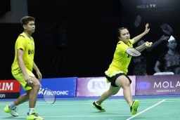 Ganda Campuran Praven Jordan/Melati Daeva Oktavianti Lolos Semifinal