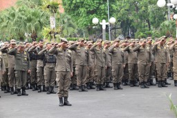 Satpol PP Kota Surabaya Siagakan 1.450 Personel untuk Jaga Keamanan Libur Nyepi dan Lebaran