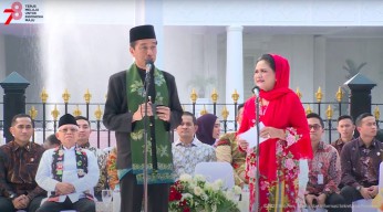 Buka Istana Berkebaya, Presiden: Kebaya Lambangkan Karakter Masyarakat Indonesia