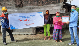 Lebaran di Tengah Corona, Jasa Tirta Bagi Sembako untuk Warga di 4 Provinsi