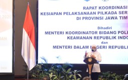 Gubernur Khofifah Optimis, Pilkada Serentak di Jatim Aman dan Tertib