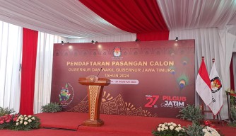 KPU Jawa Timur Siap 100 Persen Terima Pendaftaran Pasangan Calon Gubernur dan Wakil Gubernur