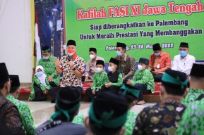 Lepas Keberangkatan Kafilah FASI, Ganjar Teringat Masa Kecil