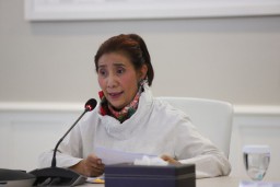 Susi Pudjiastuti Ucapkan Selamat kepada Menteri KKP Baru via Twitter