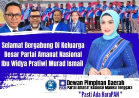 Istri Ketua DPD PDI-P Maluku Calon Anggota DPR-RI dari PAN