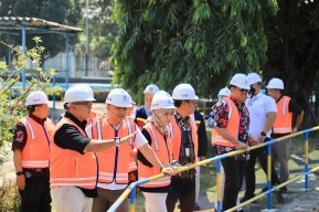 Wali Kota Surabaya Tinjau Pengelolaan Air Limbah Terpadu Kawasan SIER
