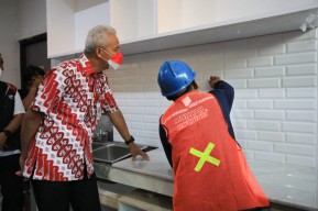 Ganjar Dorong Tenaga Kerja Konstruksi Ikuti Pelatihan