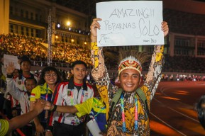 Peparnas XVII di Solo Resmi Berakhir, Jateng Juara Umum