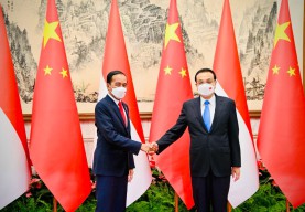 Presiden Jokowi Lakukan Pertemuan Bilateral dengan PM Li Keqiang