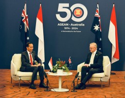 Presiden Jokowi Sampaikan Empat Poin Utama untuk Perkuat Kerja Sama Bilateral kepada PM Australia
