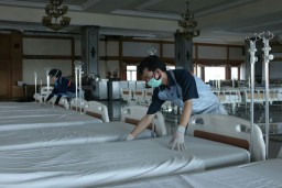 RSHU Tambah 120 Bed untuk Pasien Covid-19