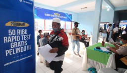 Rapid Test Gratis Pelindo 3  Jangkau Warga Hingga Ujung Pulau Madura