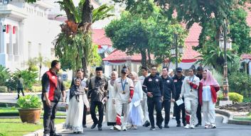 Kesan dan Harapan Atlet Indonesia Setelah Diterima Presiden Jokowi di Istana Merdeka