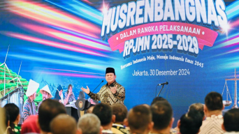 Presiden Prabowo Subianto: "Bersihkan Birokrasi, Stop Korupsi!"