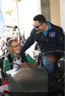 Ridwan Kamil Bonceng Legenda Hidup Pembalap Indonesia Keliling Kota Mataram