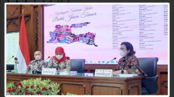 Pemprov Jatim Bersama Bhayangkari Gelar Canthing Jawi Wetan Go Global
