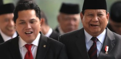 Survei: Erick Thohir paling potensial dampingi Prabowo di Pilpres 2024