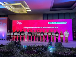 Terima Sertifikat Bebas Frambusia dari Menkes, Sejak 2017 Surabaya Tidak Ditemukan Kasus