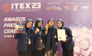 Tim Chitostar FST Unair Raih Medali Emas pada World Youth International Exhibition  2023