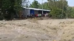 Tanggul Sungai Tuntang Jebol, Tiga Desa di Grobogan Terendam Banjir
