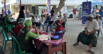 DPW Partai Nasdem Jatim Gelar Vaksinasi di 10 Kabupaten di Jawa Timur
