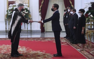 Presiden Jokowi Terima Surat Kepercayaan Sembilan Duta Besar Negara Sahabat