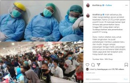 Sindir Perilaku Warga, Akun Instagram Khofifah Diserbu Netizen