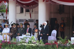 Peringati Hari Kesaktian Pancasila, Pemkot Surabaya Gelar Upacara Khidmat