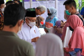 Wapres Apresiasi Penurunan Kemiskinan Ekstrem di Jateng Sesuai Harapan