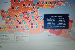 Kasus Covid-19 Marak, Kabupaten Jember Kembali Distempel Zona Merah