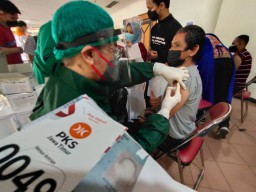 Terima Kasih Vaksinasi Covid-19 oleh PKS Jatim