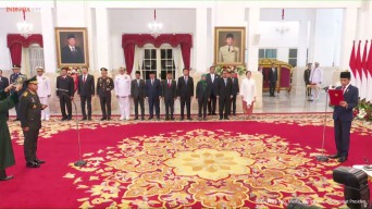 Presiden Jokowi Lantik Jenderal Agus Subiyanto Jadi Panglima TNI