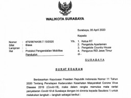 Walikota Risma Melarang  Warganya Yang Diluar Kota, Pulang Ke Surabaya