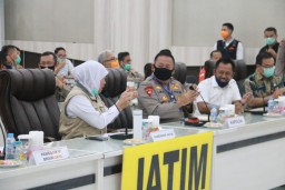 Khofifah Tegaskan, Surabaya dan Malang Belum Ajukan PSBB ke Pemprov Jatim