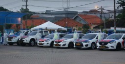 Antisipasi Covid-19, Satlantas Polrestabes Surabaya Dibekali APD