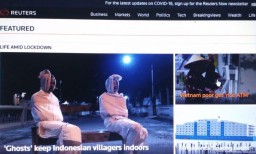 Sita Perhatian Media Asing, Pocong Corona Mendunia