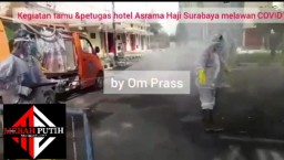 Olahraga Tamu Hotel AHS Covid-19